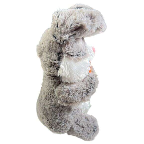 Dancing Singing Easter Bunny DanDee Collectors Choice Plush Toy With Carrot 12" - Picture 4 of 8